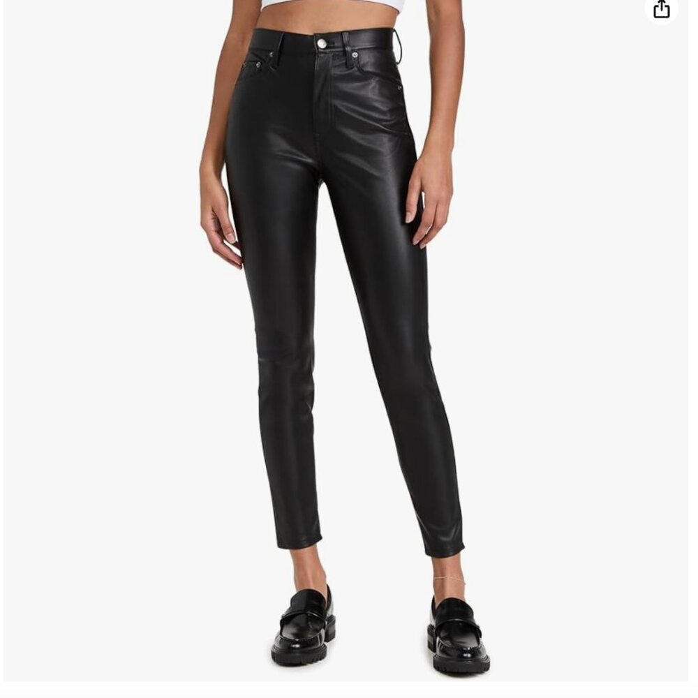 Pistola Denim Aline Pants  - Size 24 - Slate Black